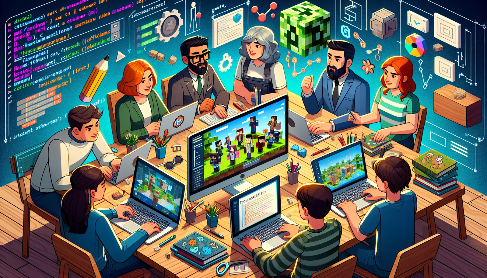 교사들이 선보인 마인크래프트 해커톤의 혁신적 교육 콘텐츠 개발
