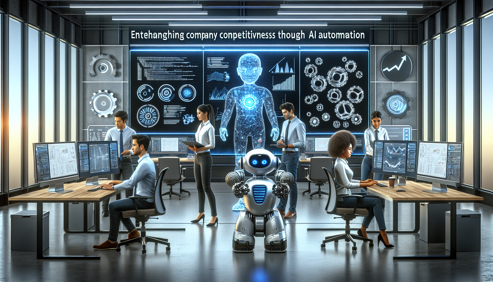 AI 자동화로 기업 경쟁력 강화하기